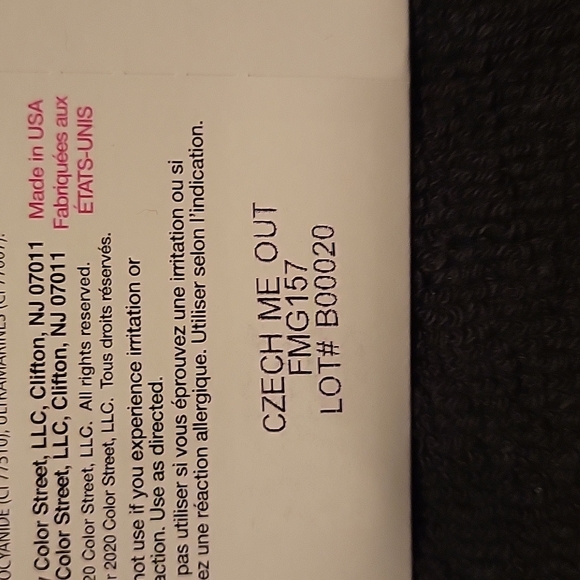 Color Street Czech Me Out - Picture 4 of 4